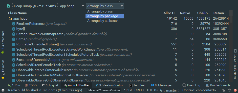 Android Studio 3.0上內存泄漏的示例分析