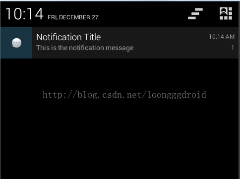 Android Notification的多种用法总结