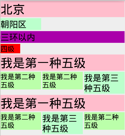 Android中RecyclerView实现多级折叠列表效果(TreeRecyclerView)