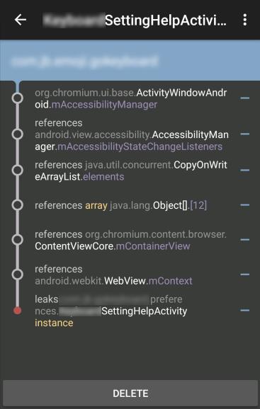 Android 5.1应用中 WebView出现内存泄漏如何解决