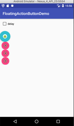 Android中FloatingActionButton实现悬浮按钮实例