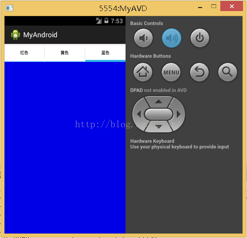 Android Tab 控件详解及实例