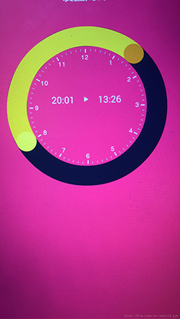 Android自定义View仿IOS圆盘时间选择器