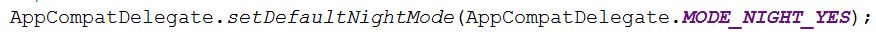Android實(shí)現(xiàn)夜間模式切換功能實(shí)現(xiàn)代碼