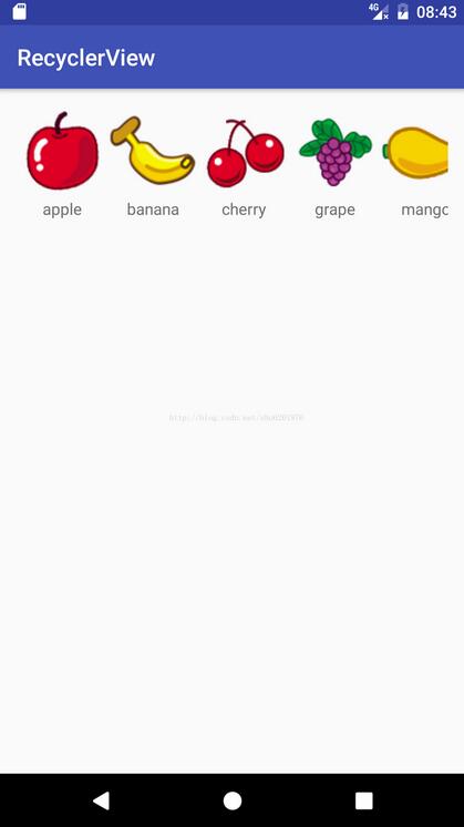 Android RecyclerView的简单使用