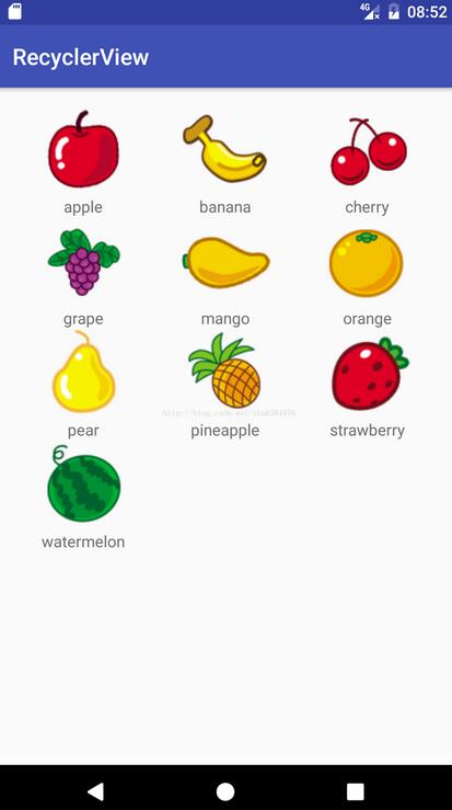 Android RecyclerView的简单使用