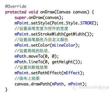 Android开发中怎么使用自绘控件