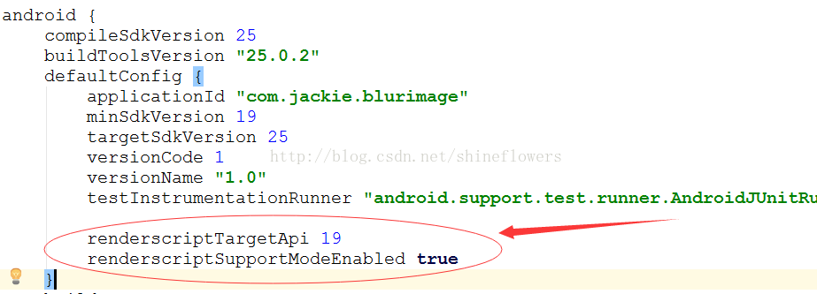在Android开发中利用RenderScript实现一个动态高斯模糊效果