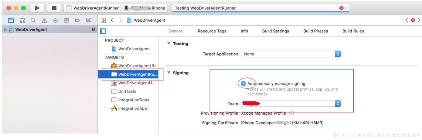 详解iOS WebDriverAgent 环境搭建