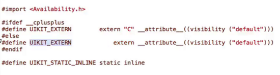 iOS开发中关键字const/static/extern、UIKIT_EXTERN的区别有哪些