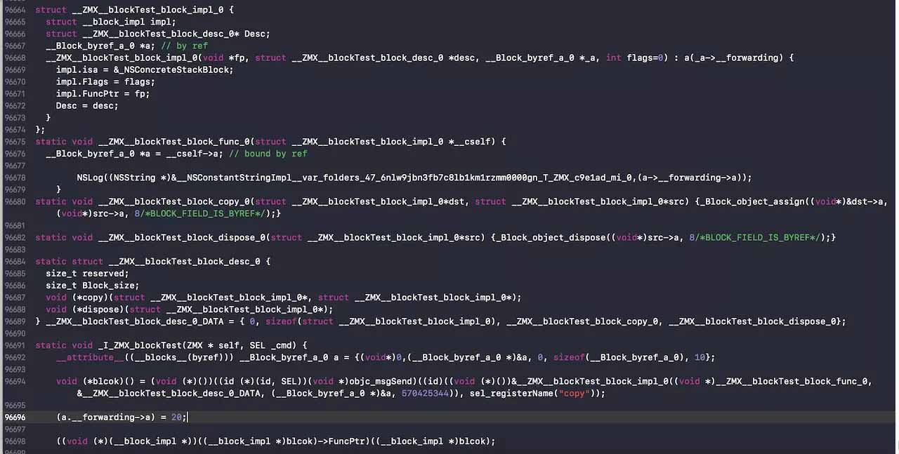 iOS中block变量捕获原理详析