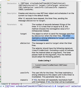 iOS中NSTimer循环引用的示例分析