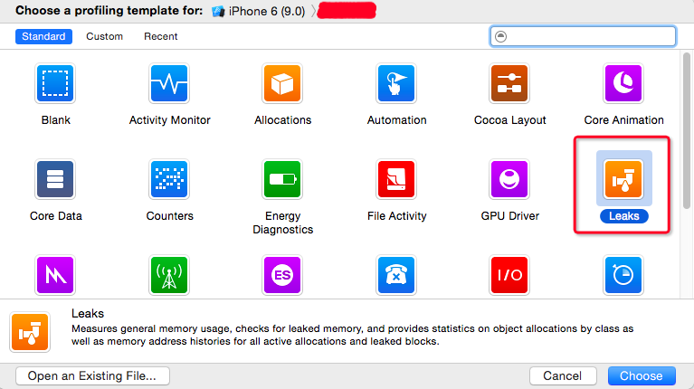 如何使用Xcode7的Instruments检测解决iOS内存泄露问题