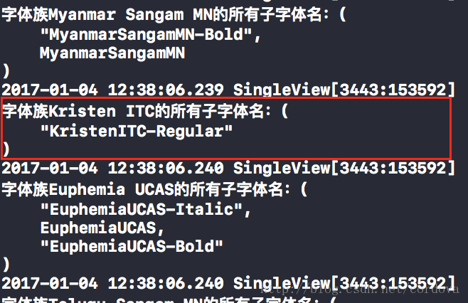 IOS如何添加自定义字体