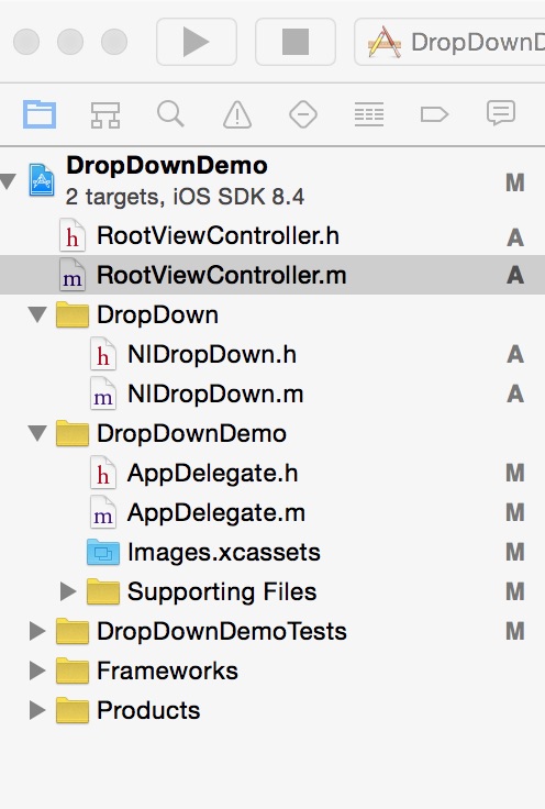 iOS如何实现DropDown下拉按钮效果