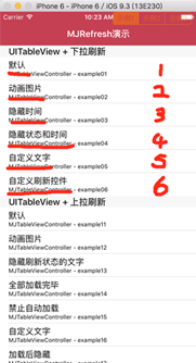 iOS實現(xiàn)MJRefresh下拉刷新（上拉加載）使用詳解