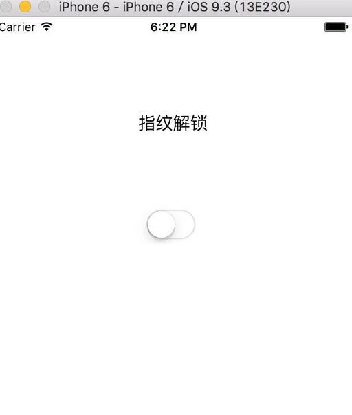 iOS指纹验证TouchID的示例分析