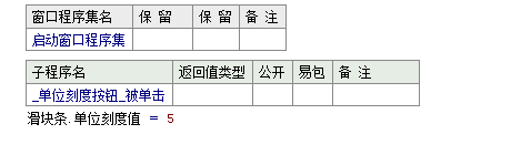 怎么在易語言中定義滑塊條刻度大小