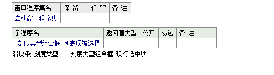 易語言設(shè)置滑塊條刻度類型的方法