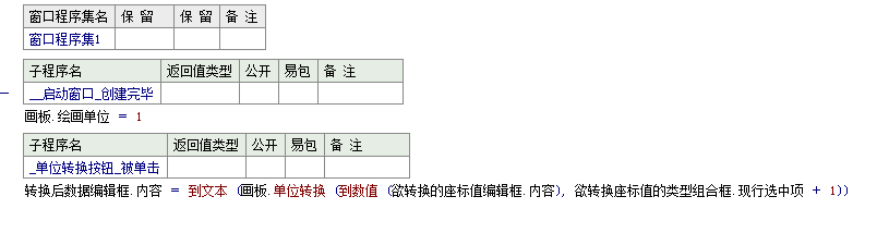 易語(yǔ)言畫板的繪畫單位與像素單位相互轉(zhuǎn)換的方法