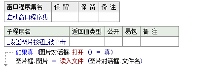 怎么在易语言中将指定图片写入图片框中