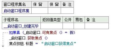 使用易语言怎么通过获取焦点命令激活指定窗口