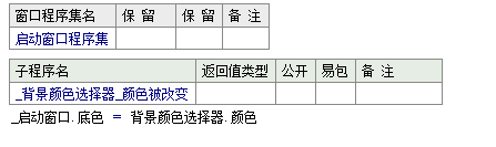 怎么在易語言中使用顏色選擇器修改窗口背景顏色