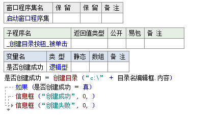 易语言在指定路径下新建一个文件夹目录