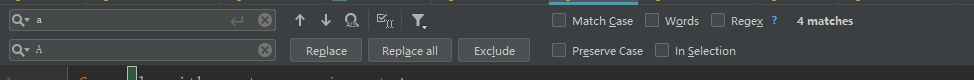 pycharm查找替换的方式