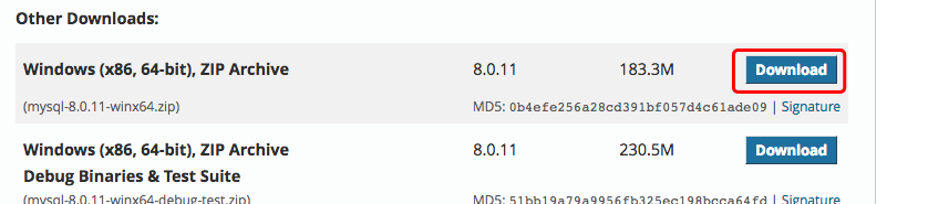 mysql安装使用的步骤教程