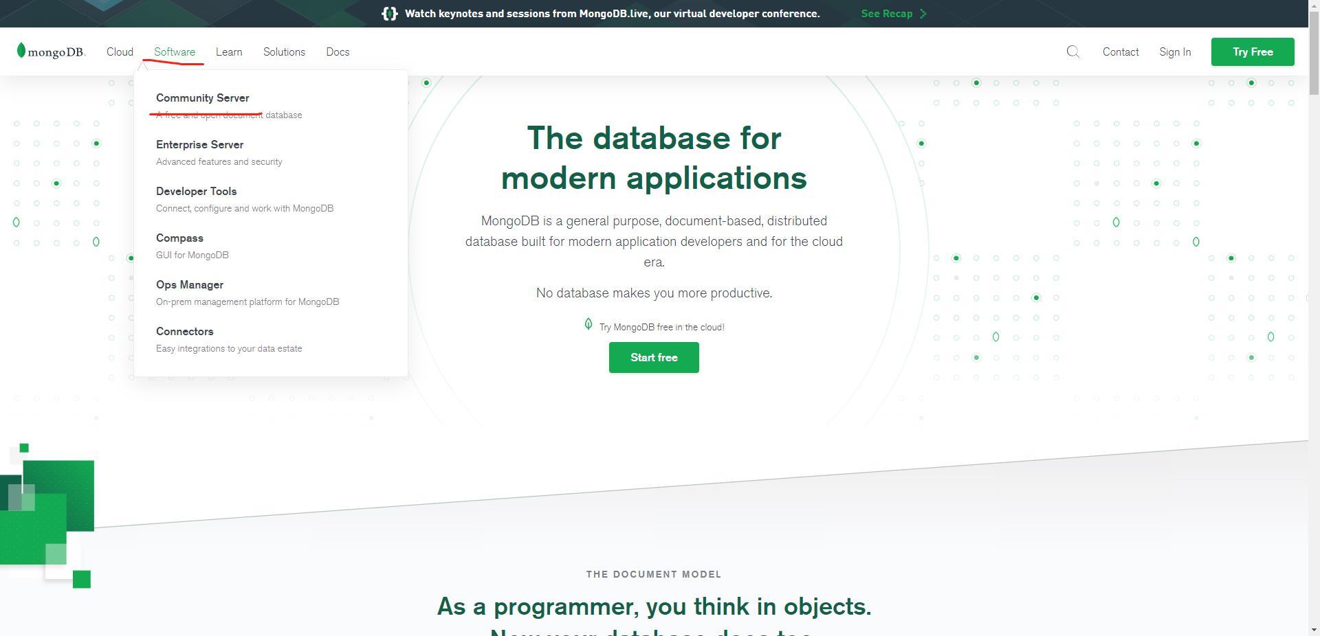 mongodb客户端官网下载不了如何解决