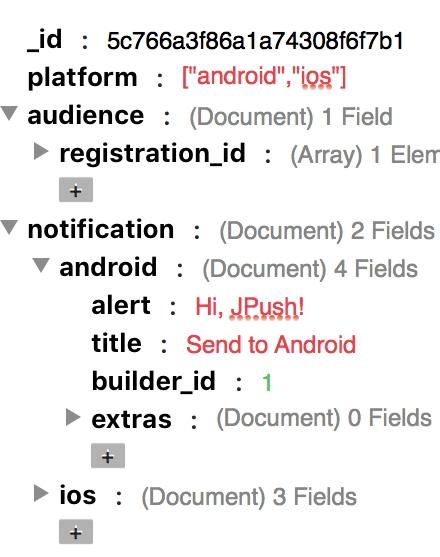 mongodb存储json数据类型的方法