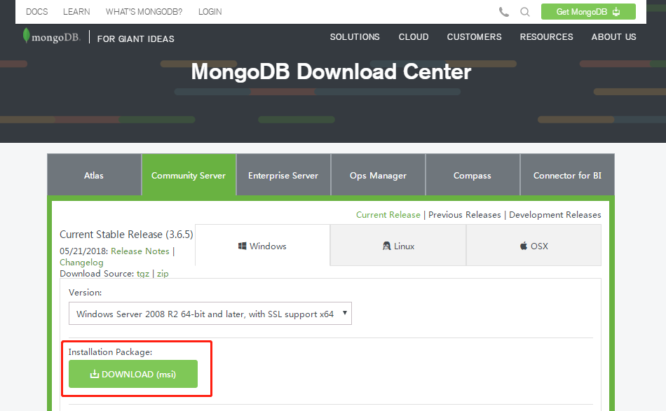 mongodb安装过程中取消后重装的方法