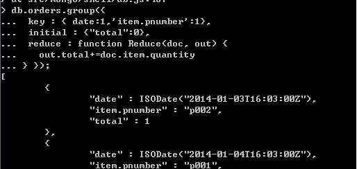 mongodb使用group by的案例分析