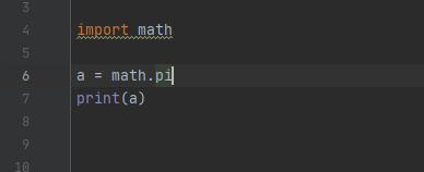 python表示圓周率的方法