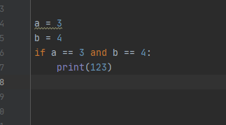 基于python3 if函数中使用and正确用法是什么