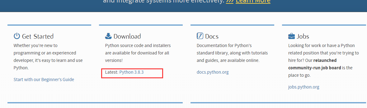 python安装包下载方法及详细步骤