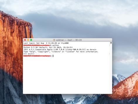 在mac系統(tǒng)編寫Python的方法