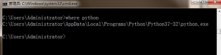 從cmd查找python安裝路徑的方法