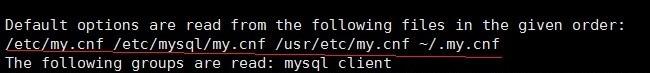 查看mysql配置文件在哪的方法