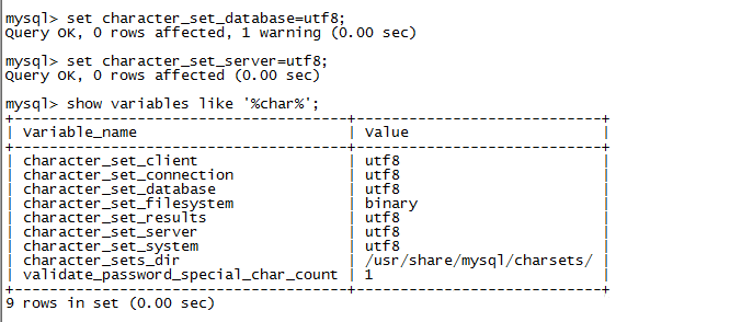 解决mysql乱码的问题