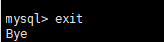 Linux退出MySQL的方法