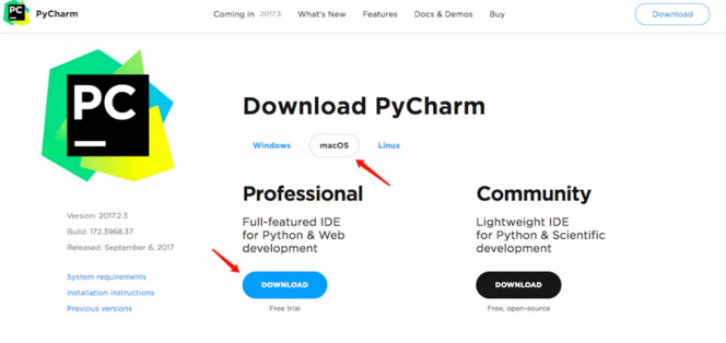 mac安装pycharm的操作步骤