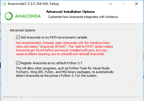 解决anaconda安装不了的问题