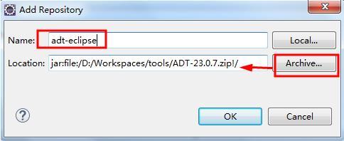 adt安裝到eclipse的方法