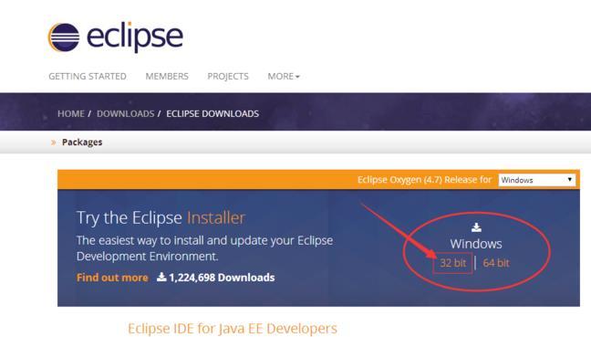 安装32位eclipse的方法