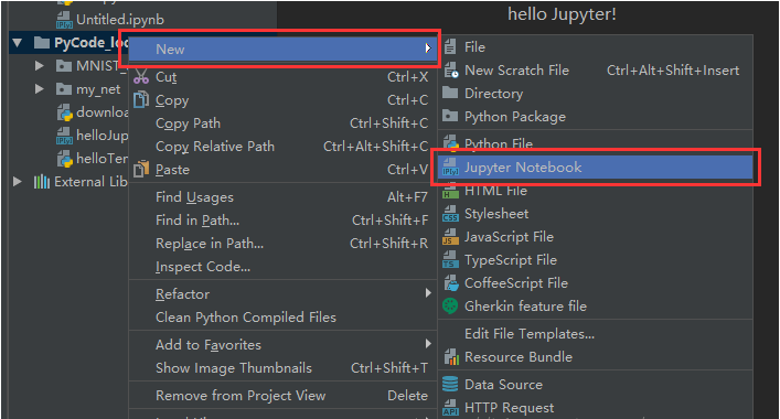 在pycharm中使用jupyter的方法