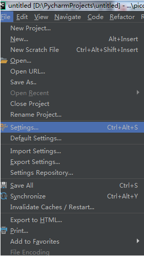 pycharm 引入包的方法