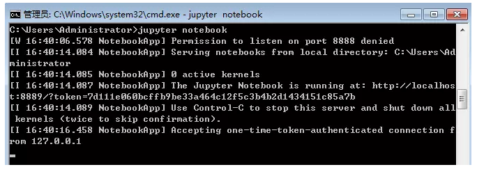 用命令安装jupyter的方法