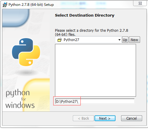 python2.7安装的方法